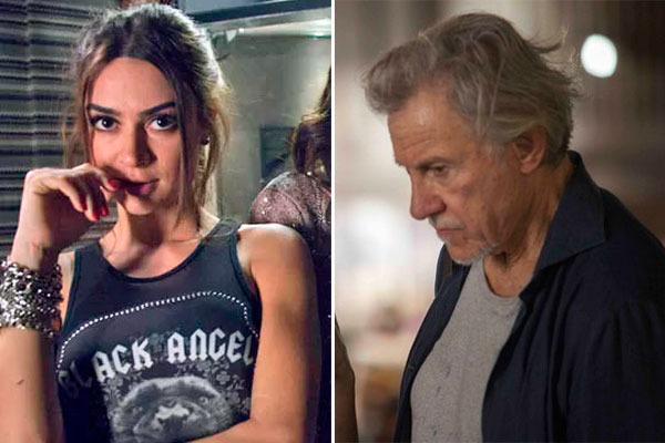 Thaila Ayala e Harvey Keitel