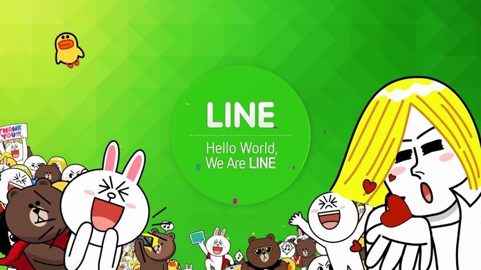 Line é um dos rivais do WhatsApp mais usado pelos internautas (Foto: Divulgação/Line)