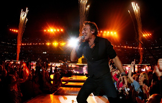 Bruce Springsteen superbowl 2009 (Foto: Jamie Squire / Getty Images)