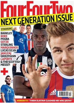 Capa da revista Four Four Two (Foto: Reprodução)