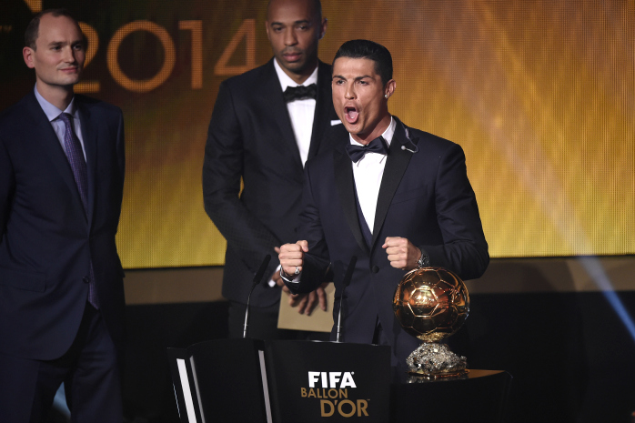 Cristiano Ronaldo Bola de Ouro 2014
